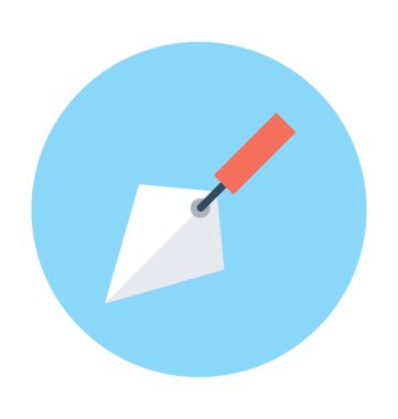 Mala düz vektör simgesi