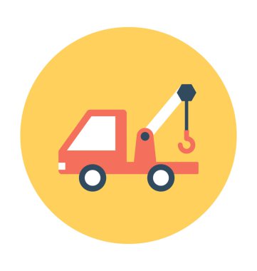 Baston araç vektör simgesi