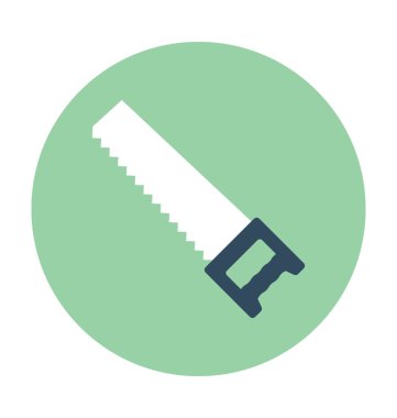 El testeresi vektör simgesi