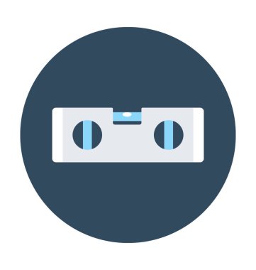 Düzey ölçer vektör simgesi