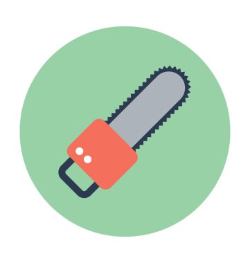 Testere düz vektör simgesi