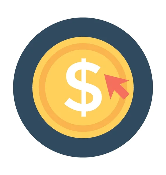 PPC Flat Vector Icon — Stockvector