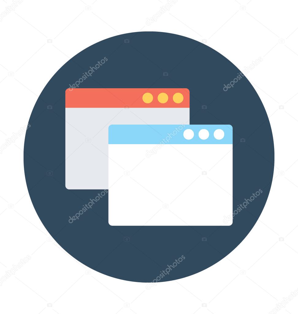 Landing Pages Vector Icon