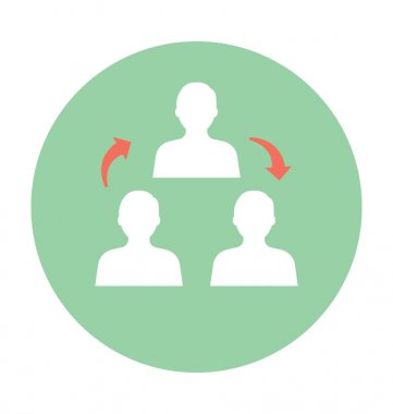 İnsanlar ağ vektör simgesi