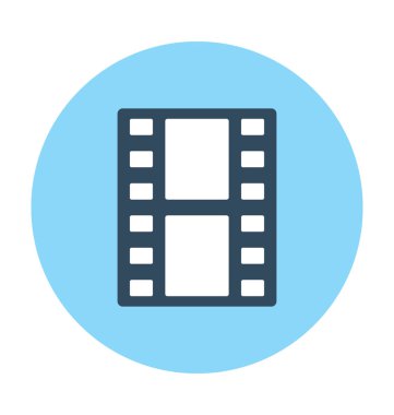 film makarası vektör simgesi