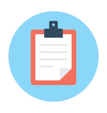 Pano düz vektör simgesi