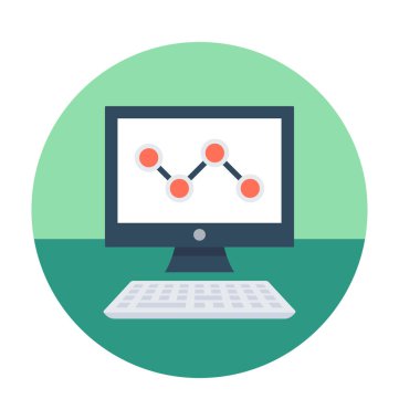 SEO grafik vektör simgesi