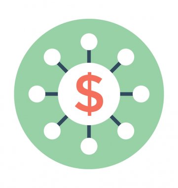 affiliate pazarlama vektör simgesi