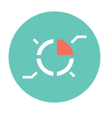 Pasta grafik vektör simgesi