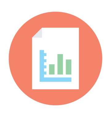 bar çizelgesi vektör simgesi