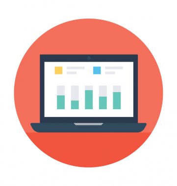 SEO grafik vektör simgesi