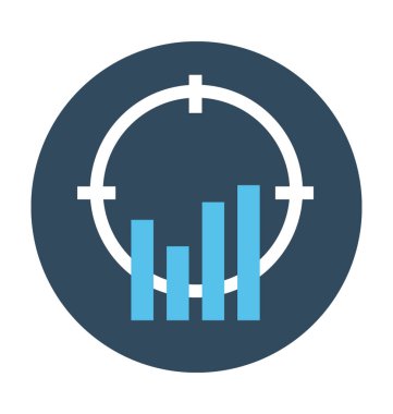 Odak Bar grafik vektör simgesi