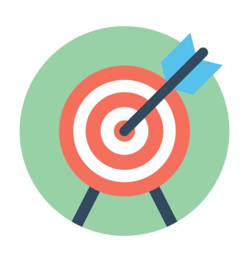 Hedef vektör simgesi