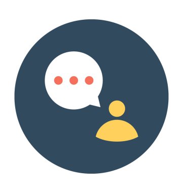 iletişim vektör simgesi