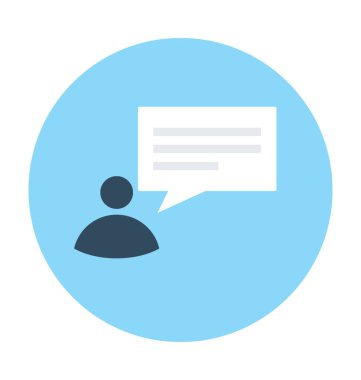 iletişim vektör simgesi