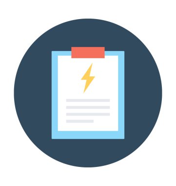 Pano düz vektör simgesi