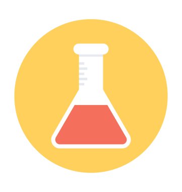 matara düz vektör simgesi