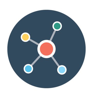 Düz Vektör Simgesini Paylaş