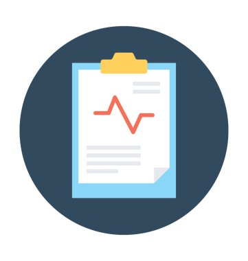 Rapor vektör simgesi