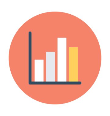 bar çizelgesi vektör simgesi