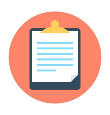 Pano düz vektör simgesi