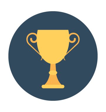 Trophy Düz Vektör Simgesi