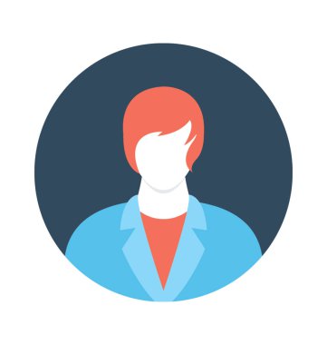 Moda çocuk vektör simgesi