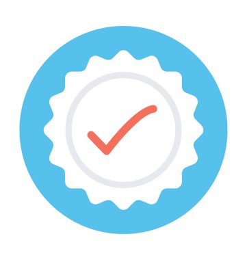 işaretleme vektör simgesini kontrol et