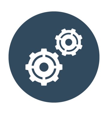 SMM düz vektör simgesi