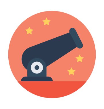 Top düz vektör simgesi