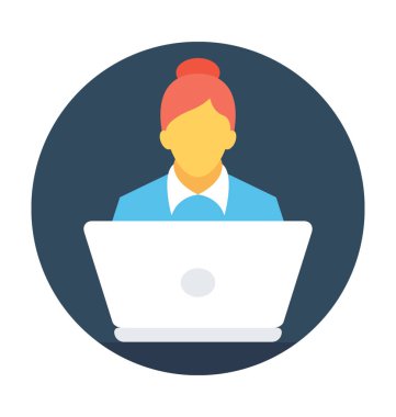 Kamu hoparlör düz vektör simgesi