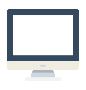 Düz vektör simgesini izle