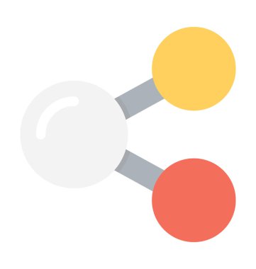 Düz Vektör Simgesini Paylaş