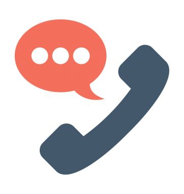 Alıcı düz vektör simgesi