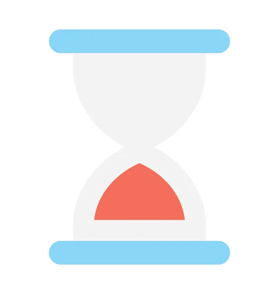 Hourglass Flat vector Icon — Stock Vector