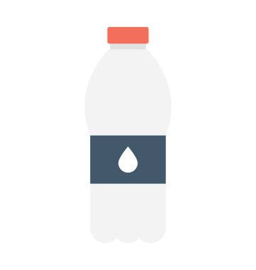 Şişe Düz Vektör Simgesi