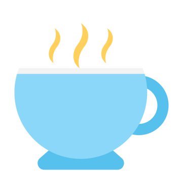 Çay fincanı Düz Vektör Simgesi