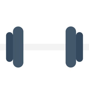 Halter düz vektör simgesi