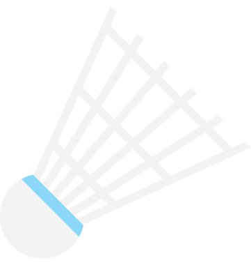 Raketle düz vektör simgesi