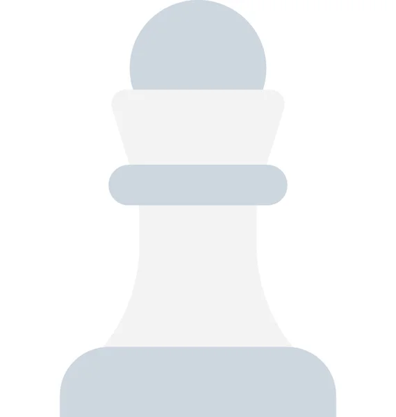 Векторная Икона Шахматной Пешки — стоковый вектор