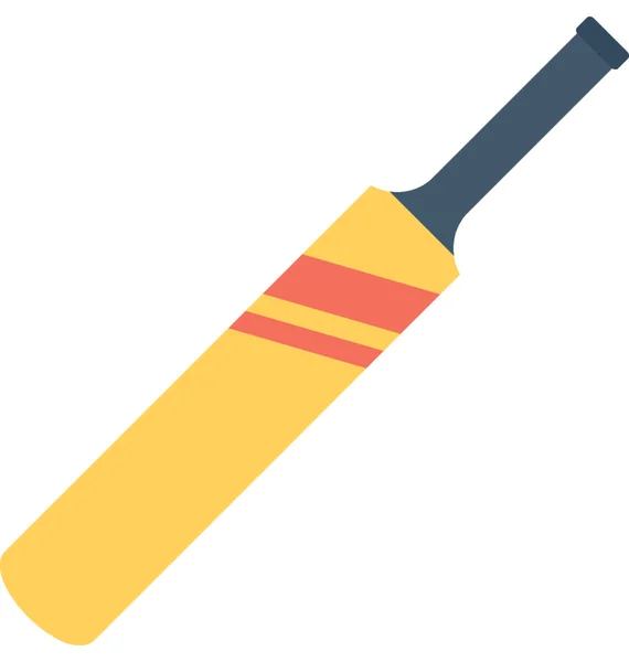 Векторная Икона Бейсбольной Летучей Мыши — стоковый вектор