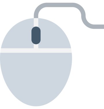 Bilgisayar fare düz vektör simgesi