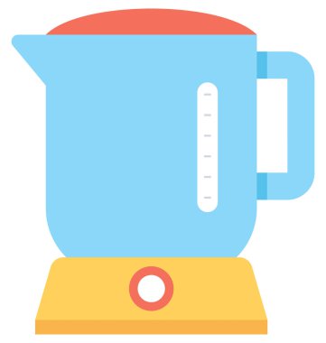 Gıda Blender düz vektör simgesi