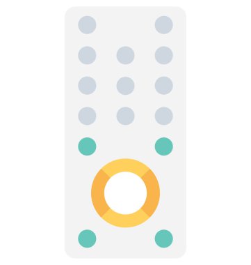 Uzak düz vektör simgesi