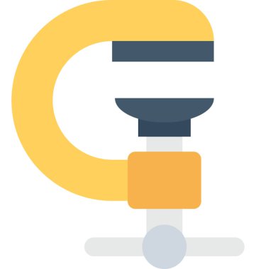 Misket makine düz vektör simgesi