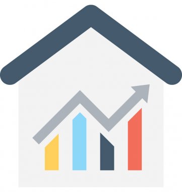 Özellik grafik düz vektör simgesi