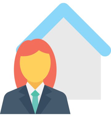 Özellik Danışmanı düz vektör simgesi