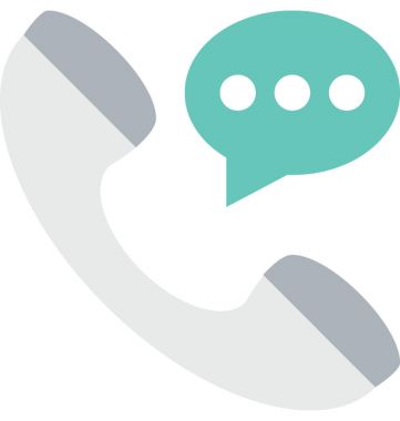 Alıcı düz vektör simgesi