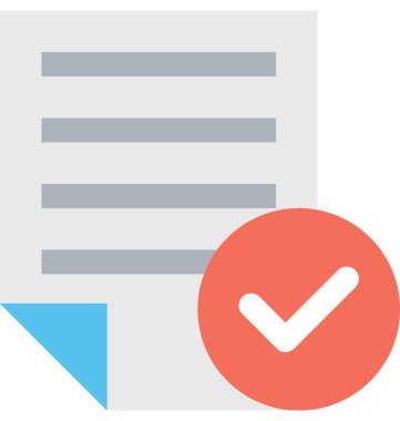 düz vektör simgesini rapor et