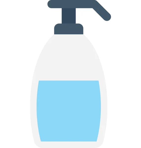 肥皂分配器平面矢量图标 — 图库矢量图片